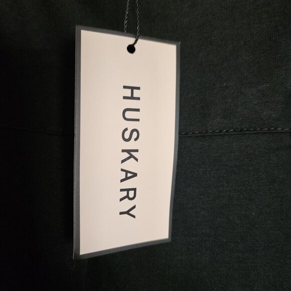 HUSKARY Women's Dress Summer Casual Sleeveless Strappy Split Loose Pocket L NWT - Picture 5 of 7